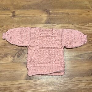 Hand knit beautiful sweater